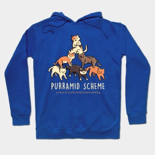 Purramid Scheme - Funny Cute Cat Gift Hoodie